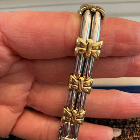 Concord Unique Papillon Butterfly Diamond 18K and Stainless Steel Quartz Watch - Picture 6 of 11